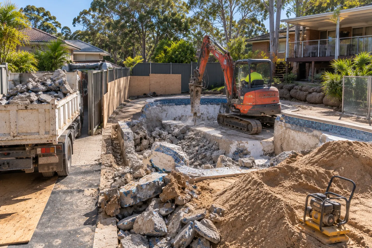 Pool Removal